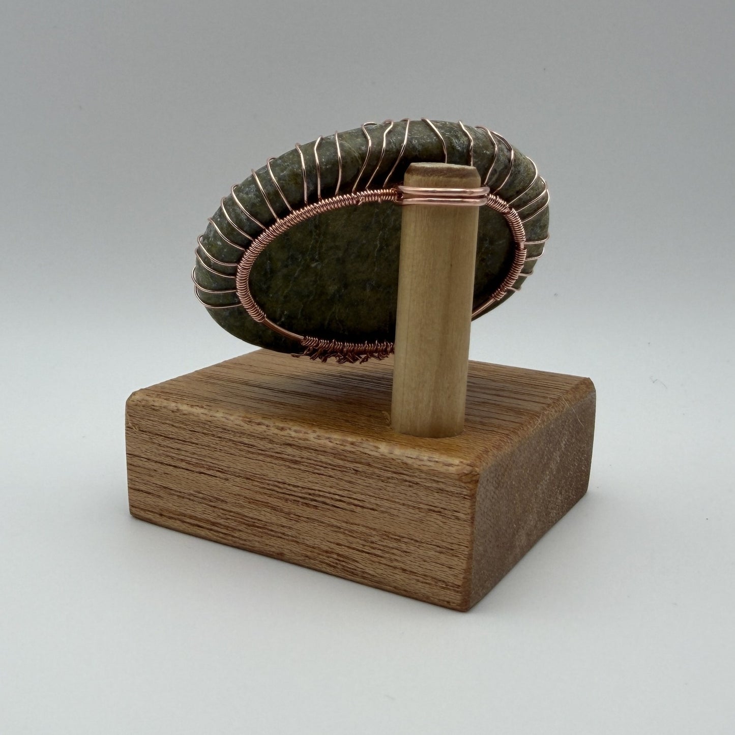 Serpentine Copper Display — Piece No. D003