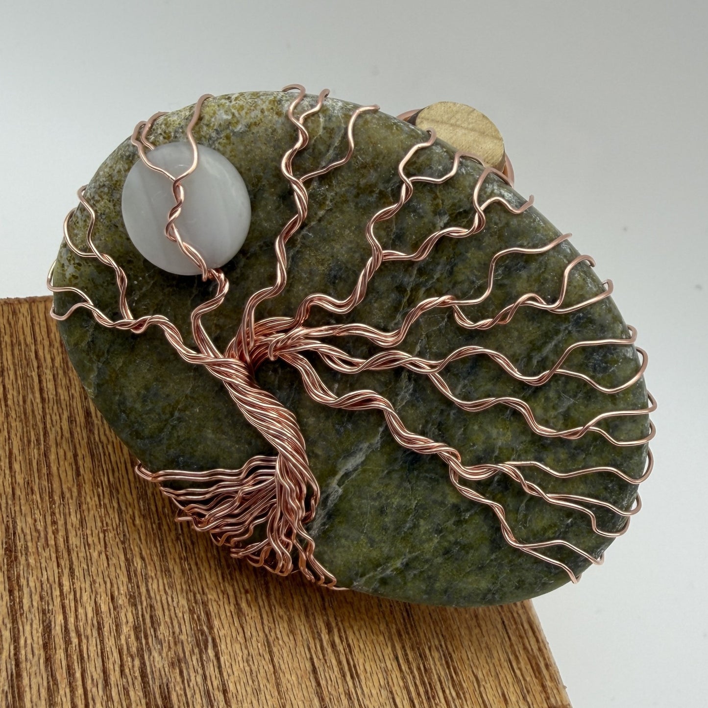 Serpentine Copper Display — Piece No. D003