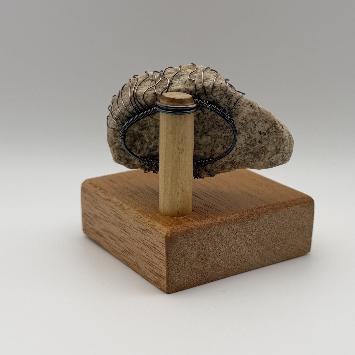 Granite Antiqued Copper Display — Piece No. D004
