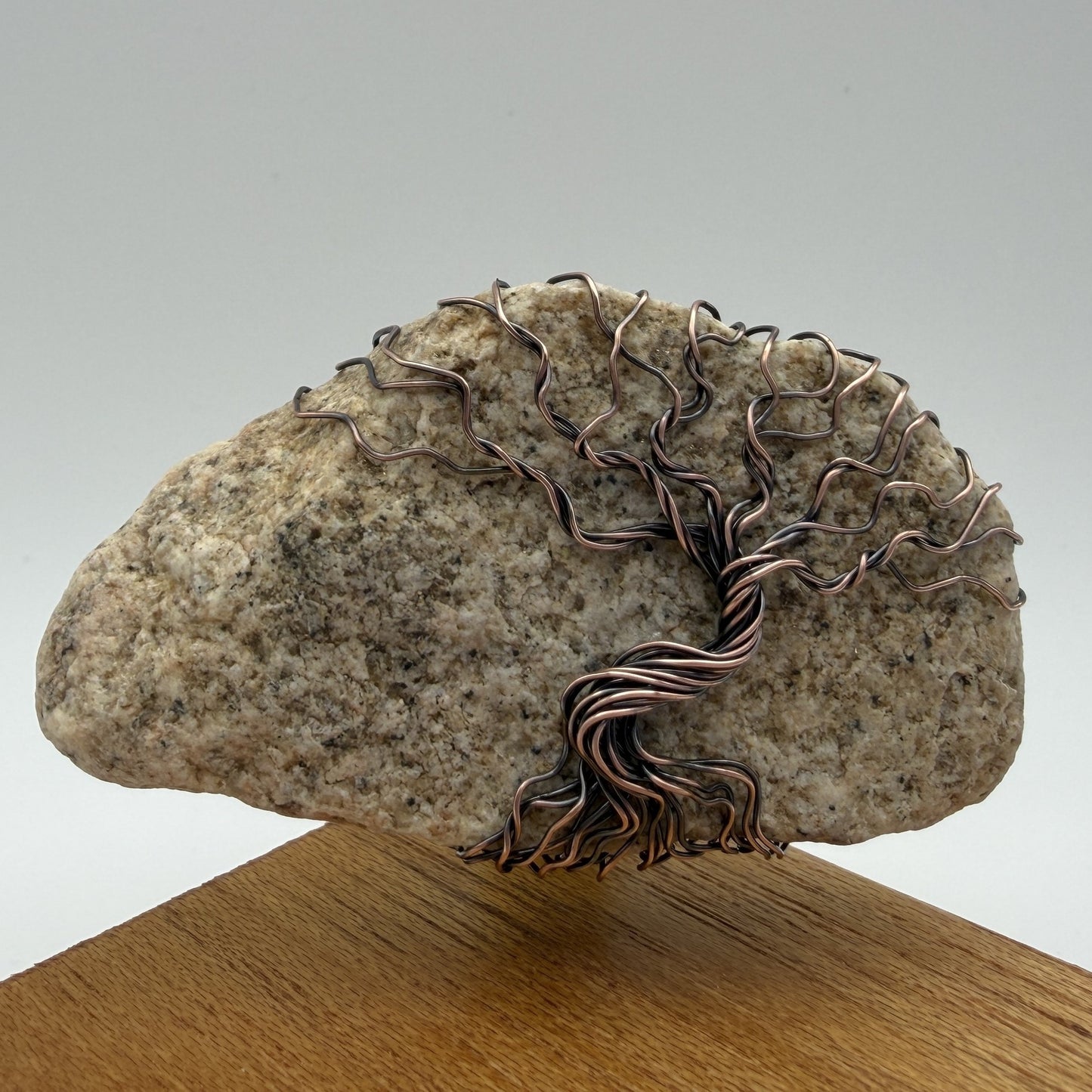 Granite Antiqued Copper Display — Piece No. D004