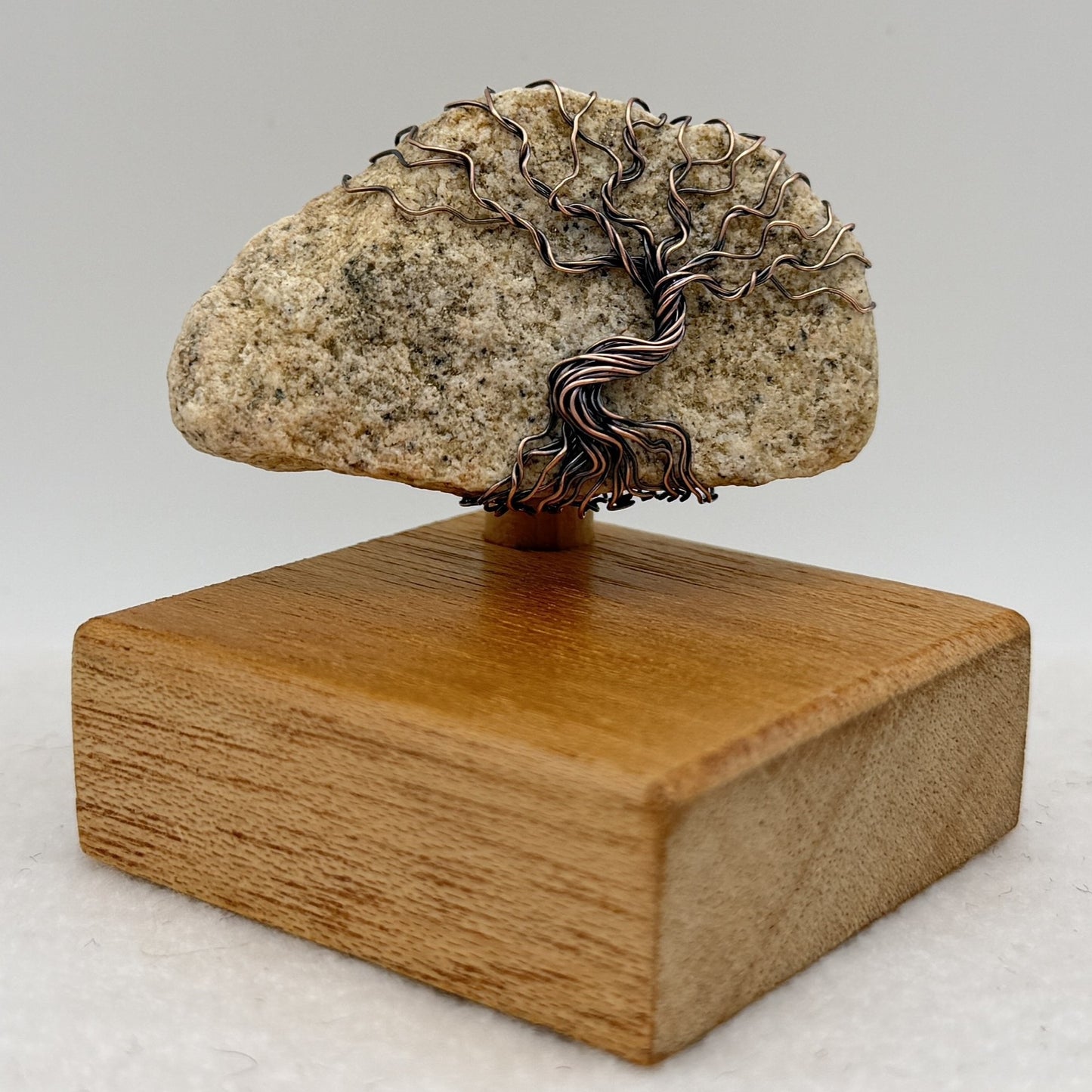 Granite Antiqued Copper Display — Piece No. D004