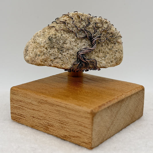 Granite Antiqued Copper Display — Piece No. D004